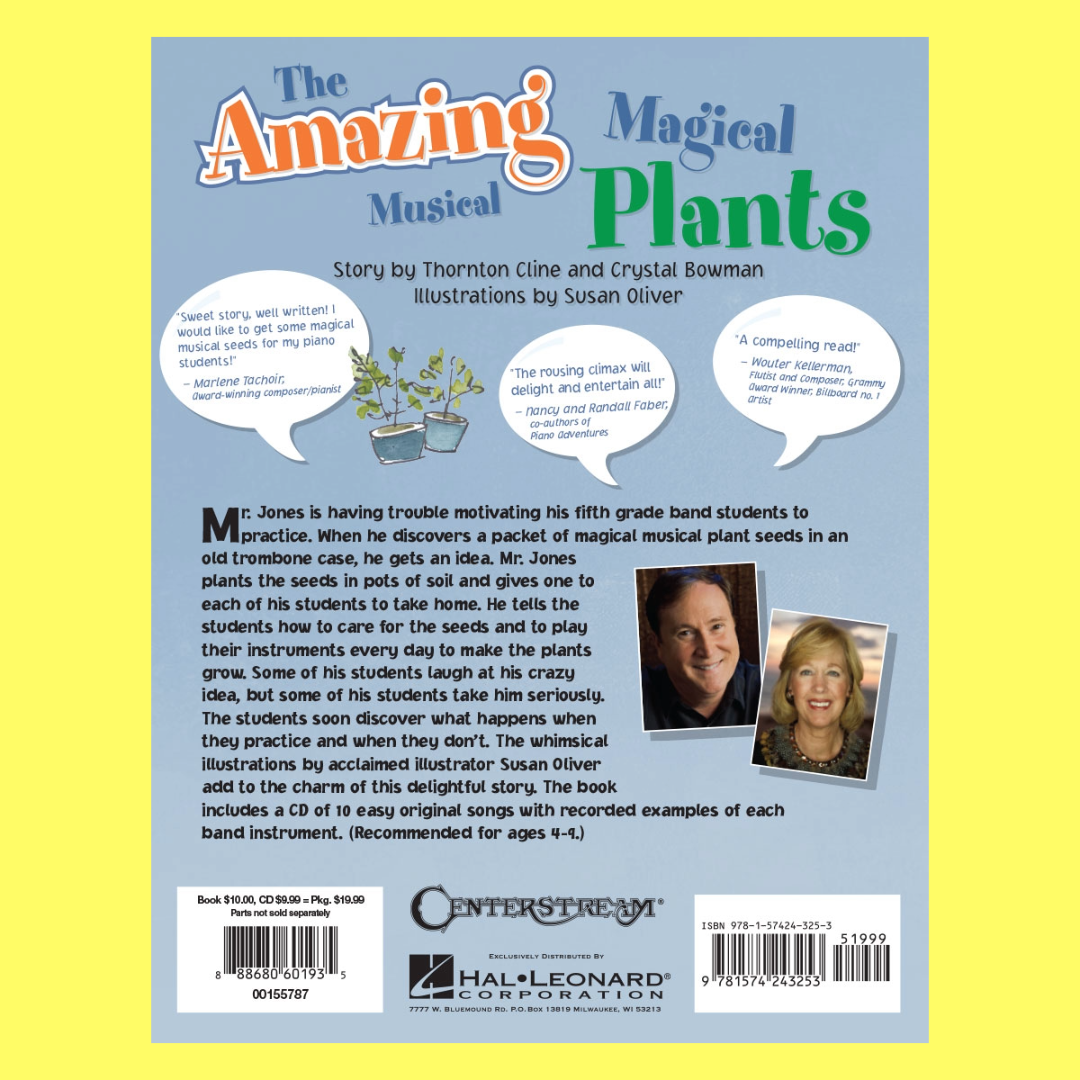 Amazing Magical Musical Plants Classroom Book/Cd