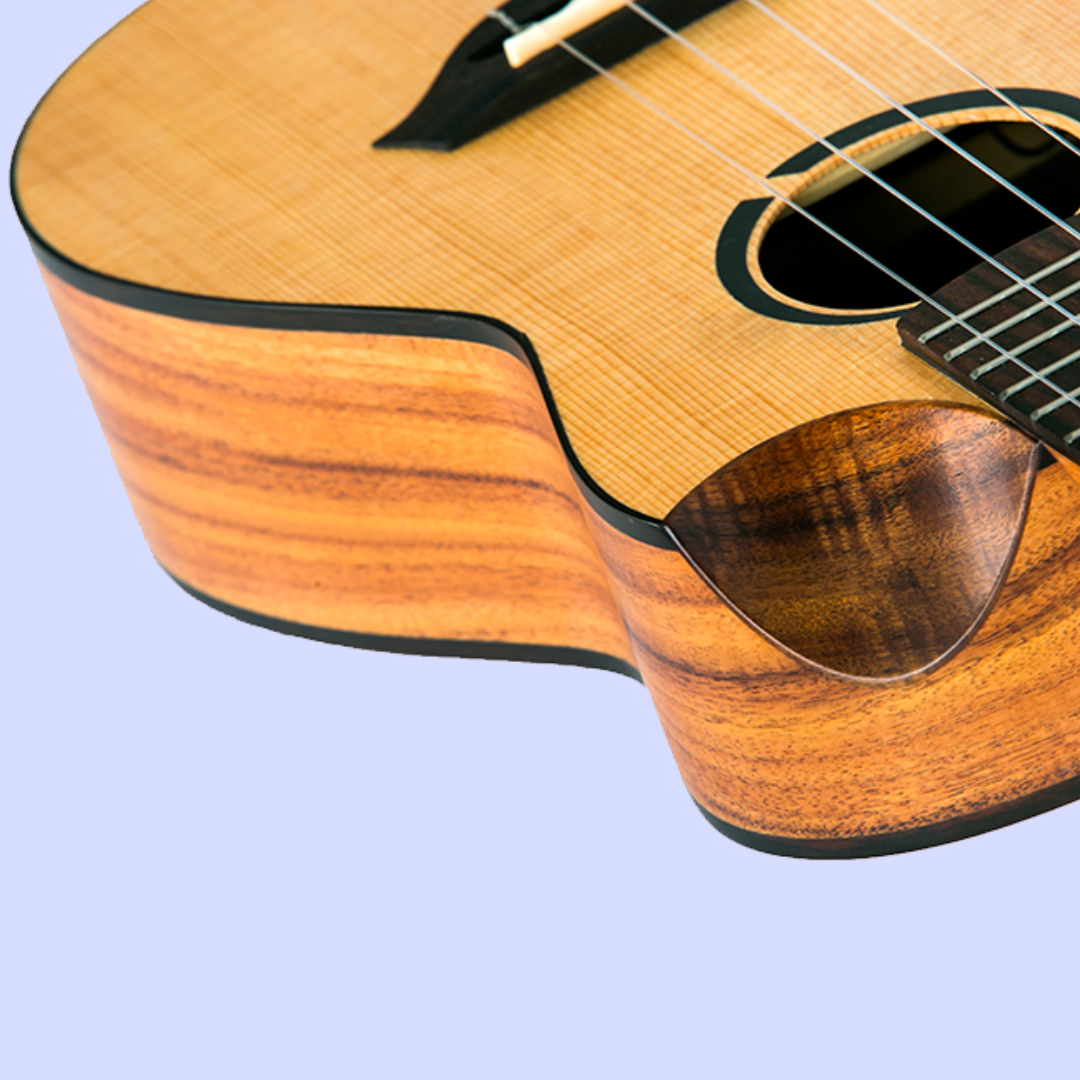 Flight Victoria Concert EQ-A Ukulele With Padded Gig Bag