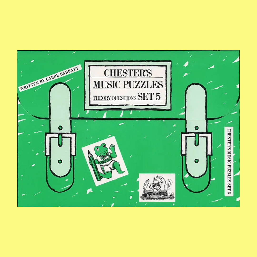 Chesters Music Puzzles - Set 5 Book
