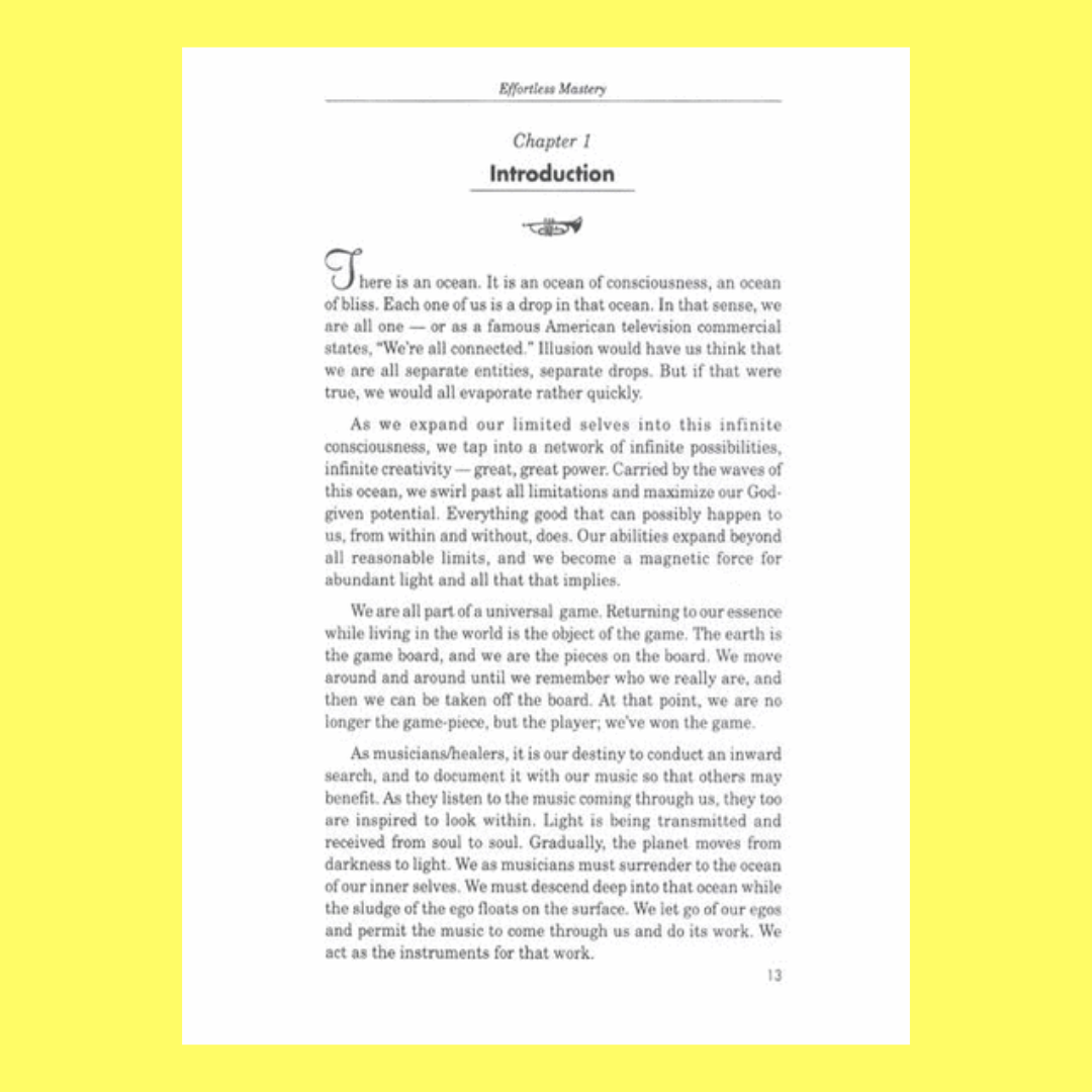 Effortless Mastery Book and Online Audio