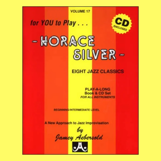 Horace Silver No 17 Jazz Play Along For All Musicians Book/Cd