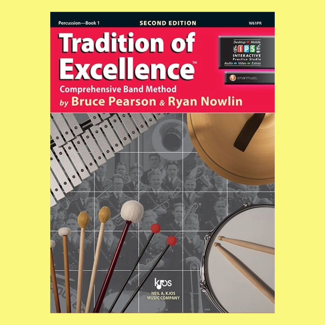 Tradition Of Excellence Book 1 Percussion (Book/Ola)