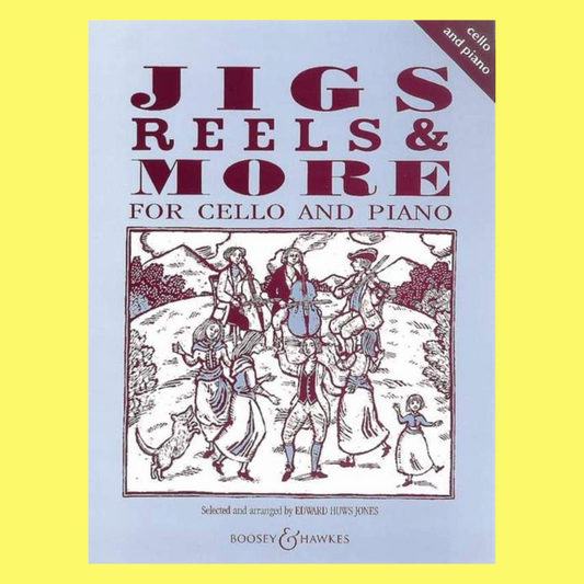 Jigs Reels & More For Cello and Piano Book