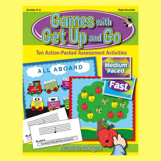 Games With Get Up And Go - Classroom Activities with Reproducible Pages