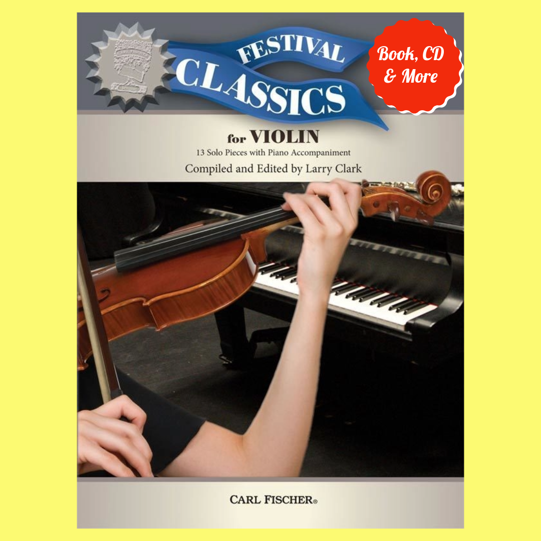 Festival Classics For Violin Book/CD-Rom