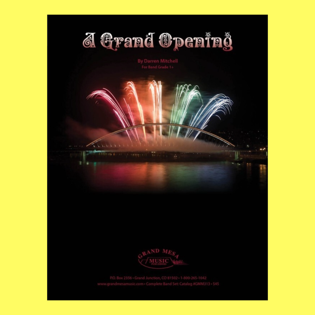 Grand Opening Concert Band 1 Score/Parts