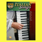 Italian Songs Accordion Play Along Volume 5 Book/Cd