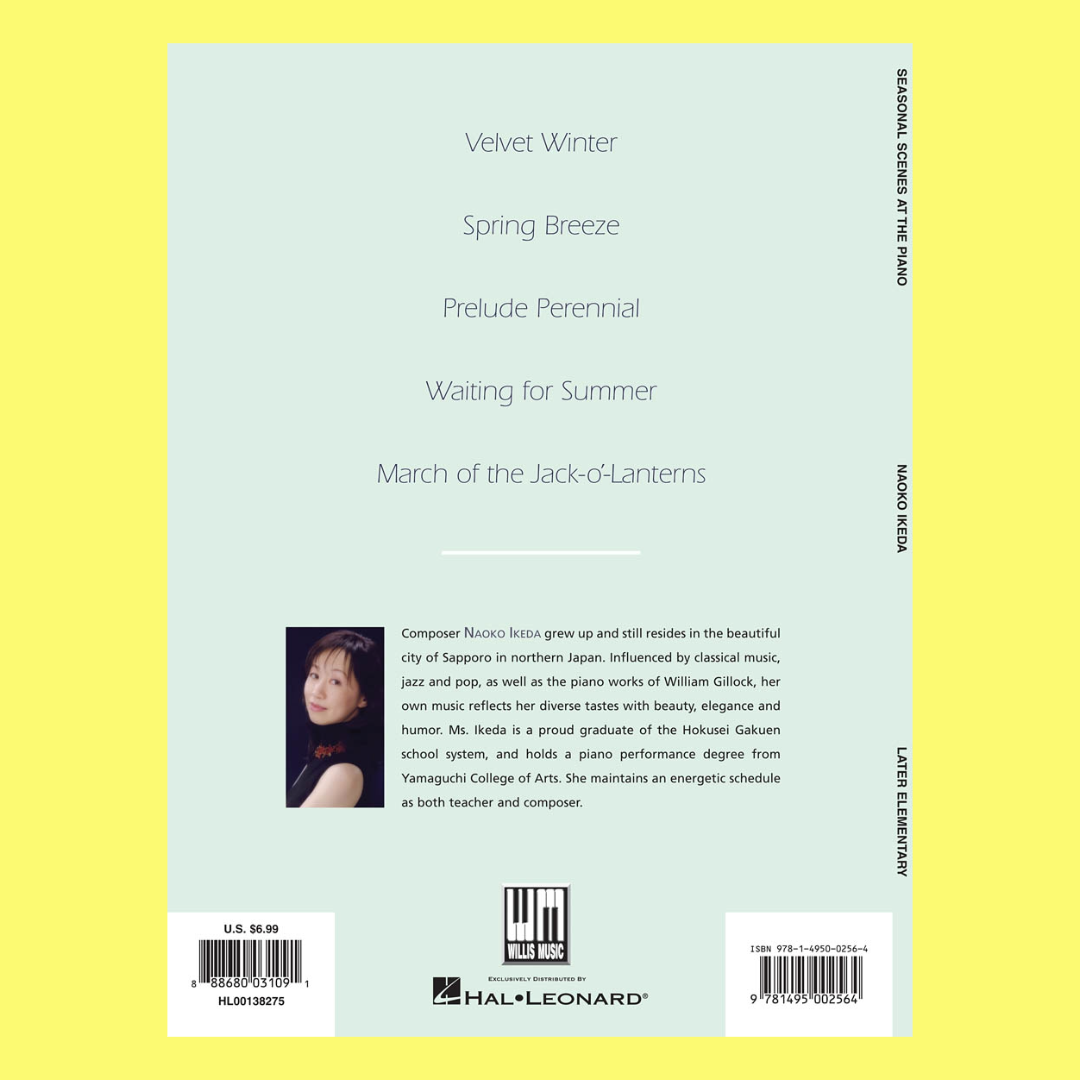 Ikeda - Seasonal Scenes At The Piano Book