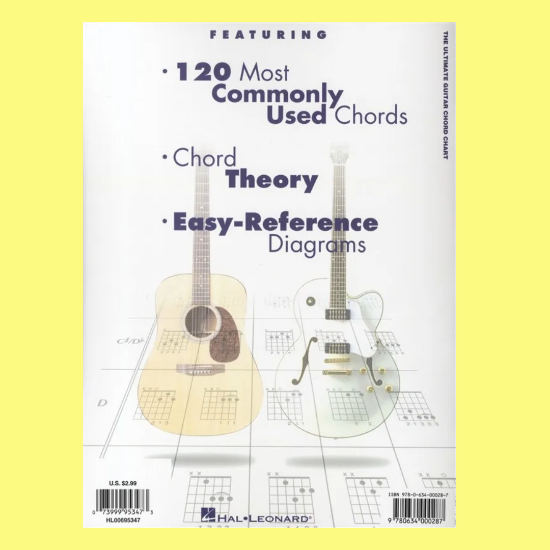 The Ultimate Guitar Chord Chart Book