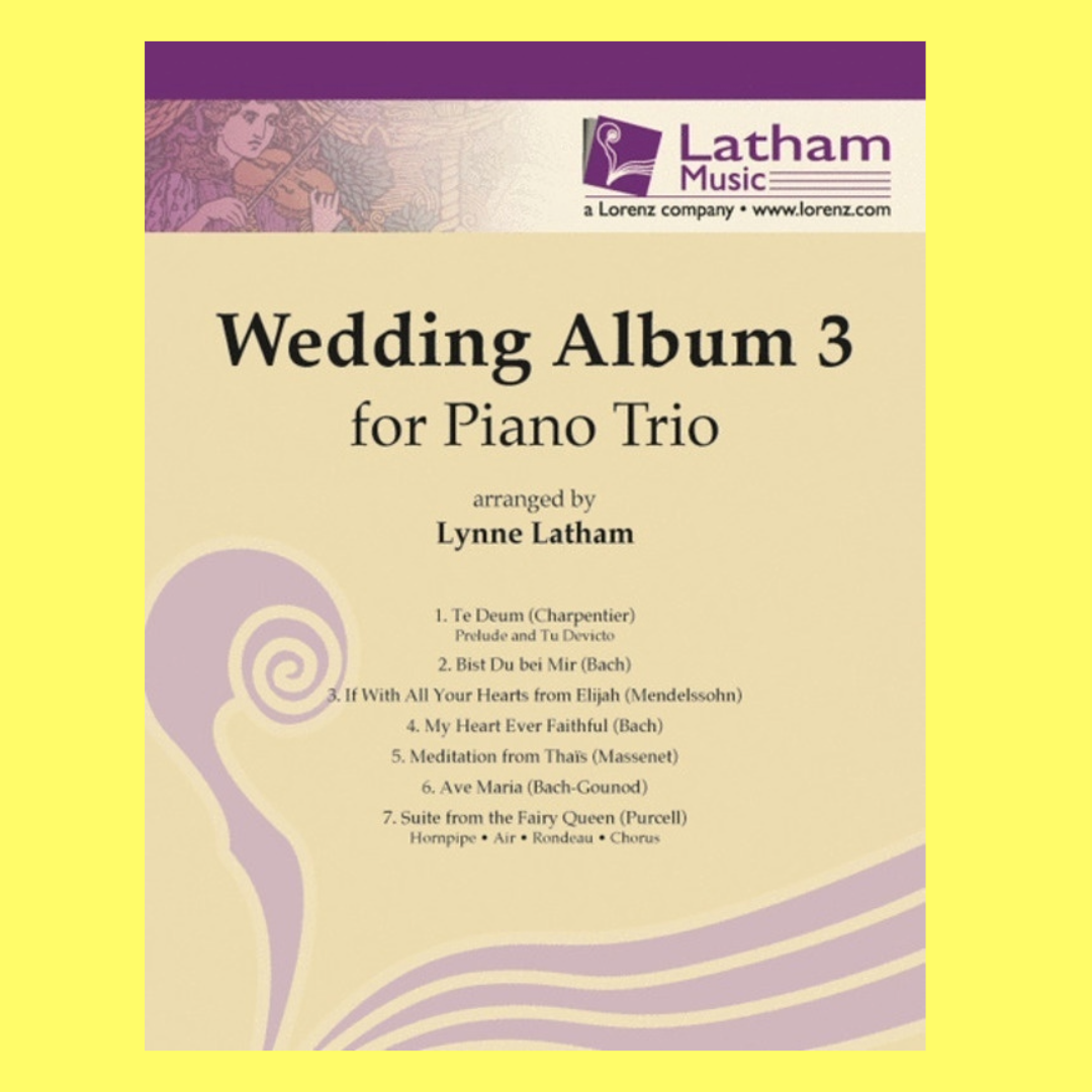 Wedding Album 3 For Piano, Cello & Violin Trio - Score/Parts