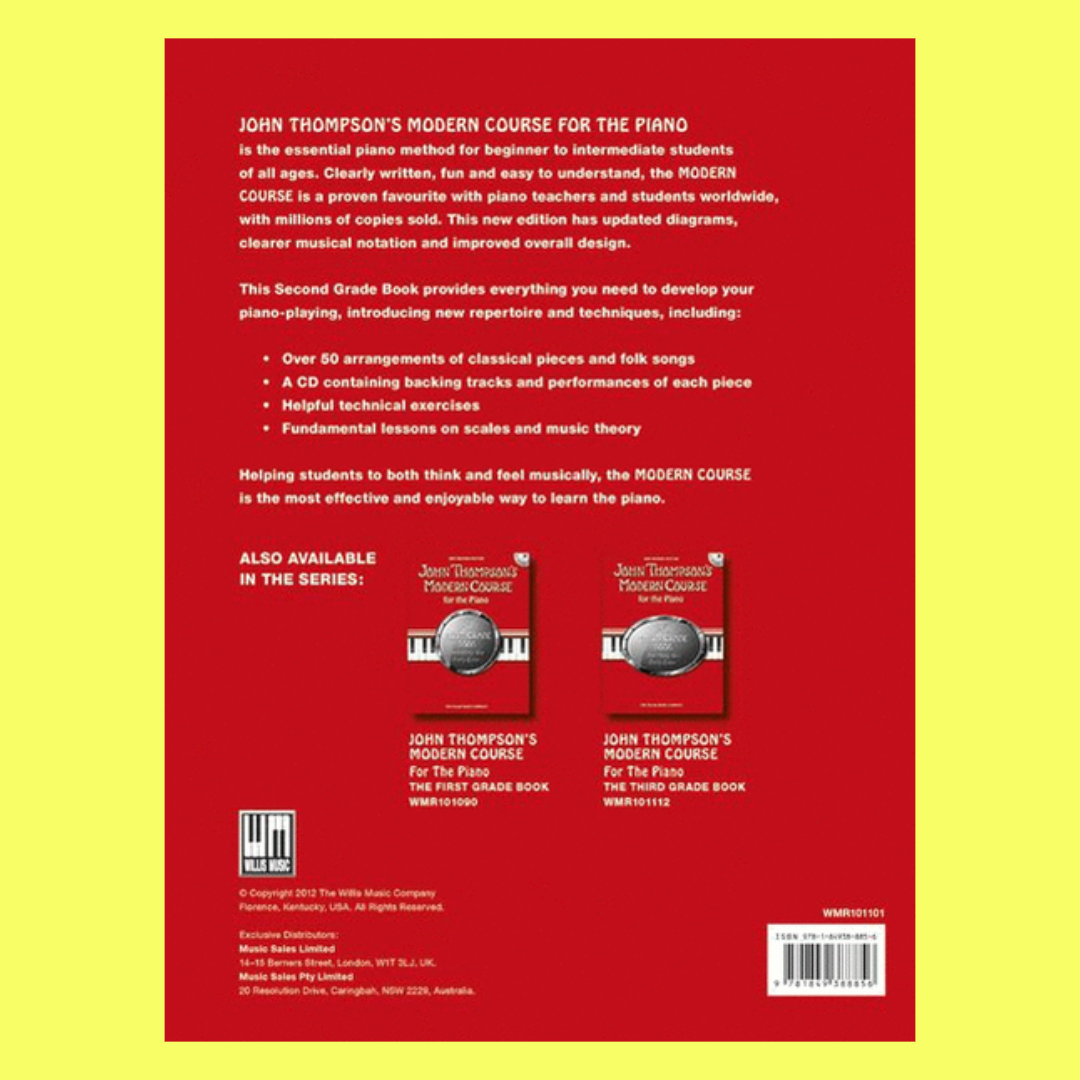 John Thompson's Modern Course for the Piano - Grade 2 Book/Ola (Revised Edition)