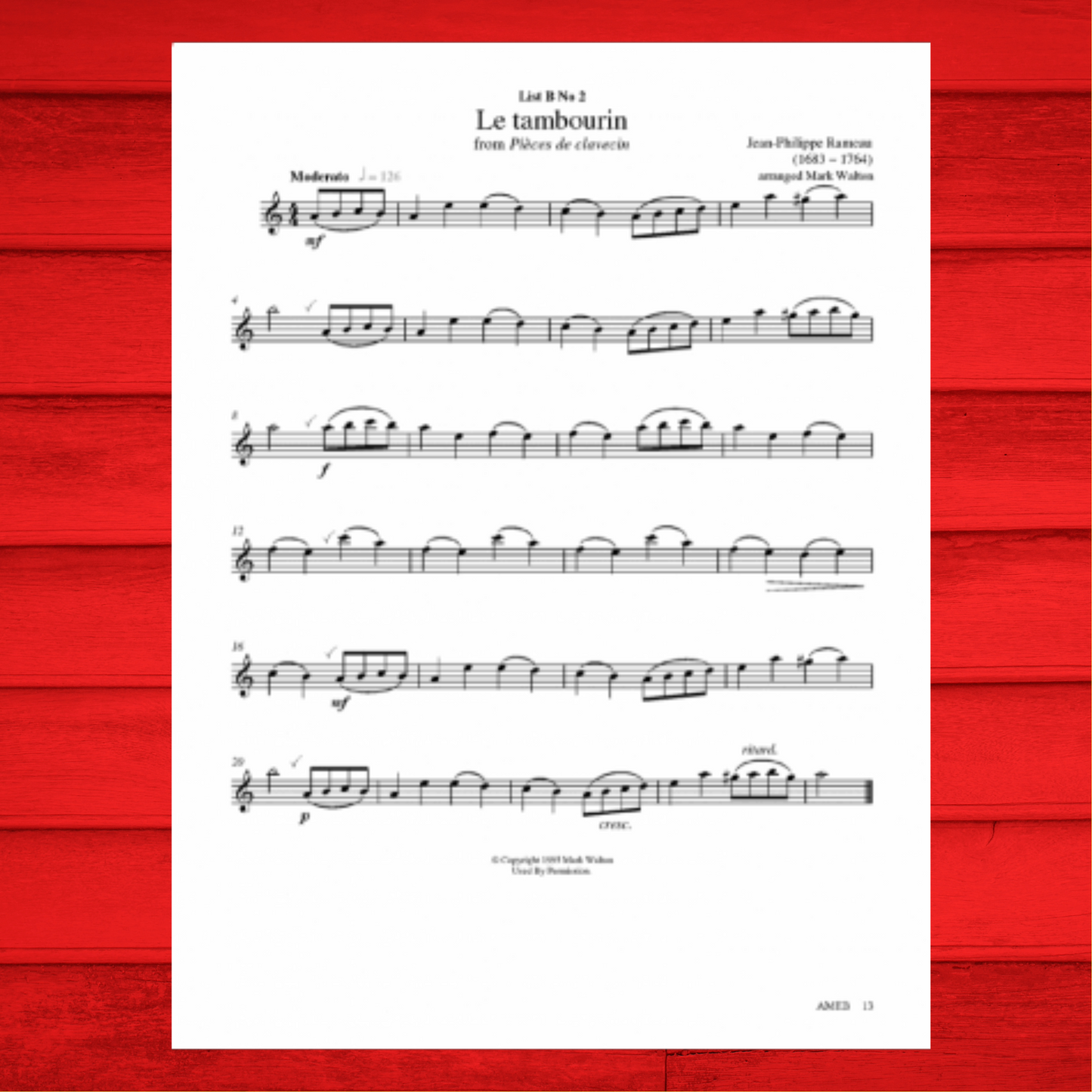 AMEB Saxophone Alto/Baritone (Eb) Series 2 - Grade 1 Book