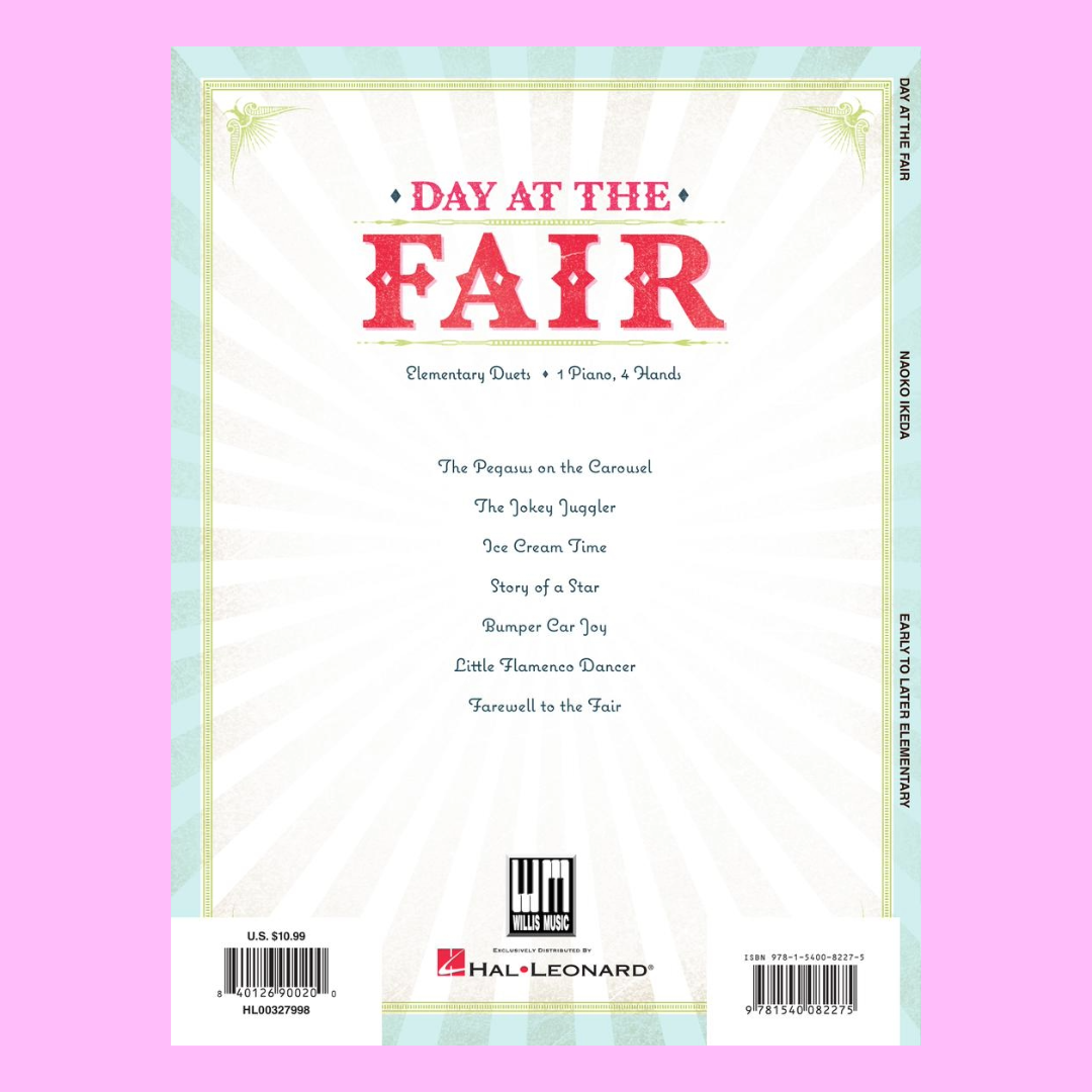 Day at the Fair - 7 Imaginative Piano Duets Book