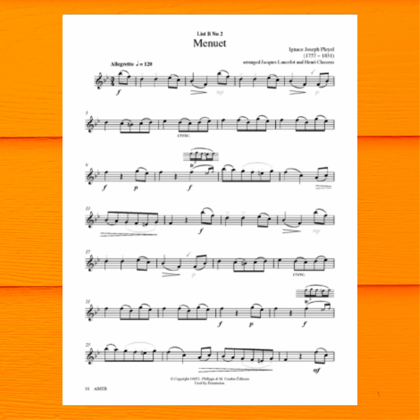 AMEB Clarinet Series 3 - Grade 3 Book