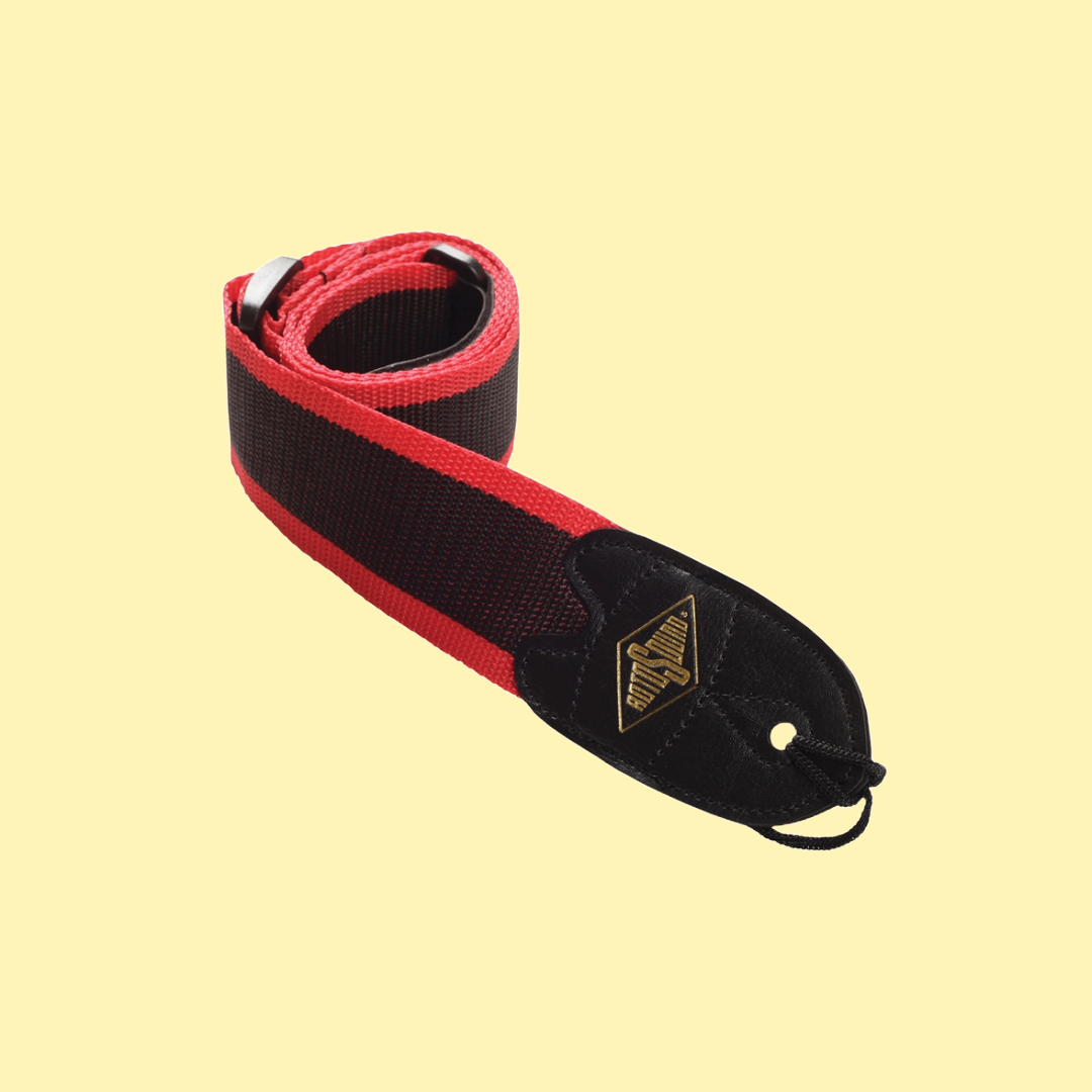 Rotosound Red Stripe Webbing Strap