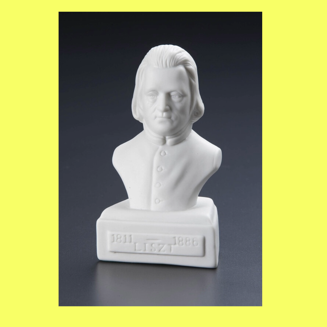 Liszt 5 Inch Composer Bust