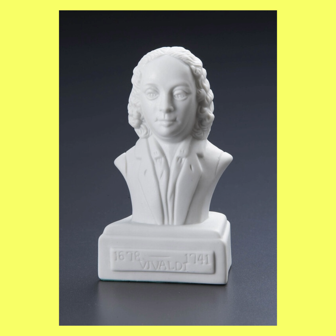 Vivaldi 5 Inch Composer Bust