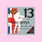 Rotosound R13 Roto Greys Electric String Set 13-54