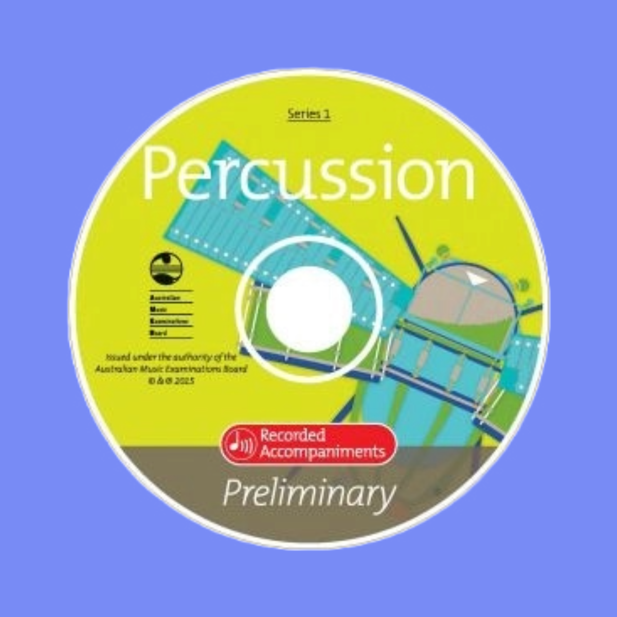 AMEB Percussion Series 1 - Preliminary Recorded Accompaniment Cd