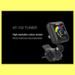 Aroma AT102 Rechargeable Chromatic Clip-on Tuner (Red)