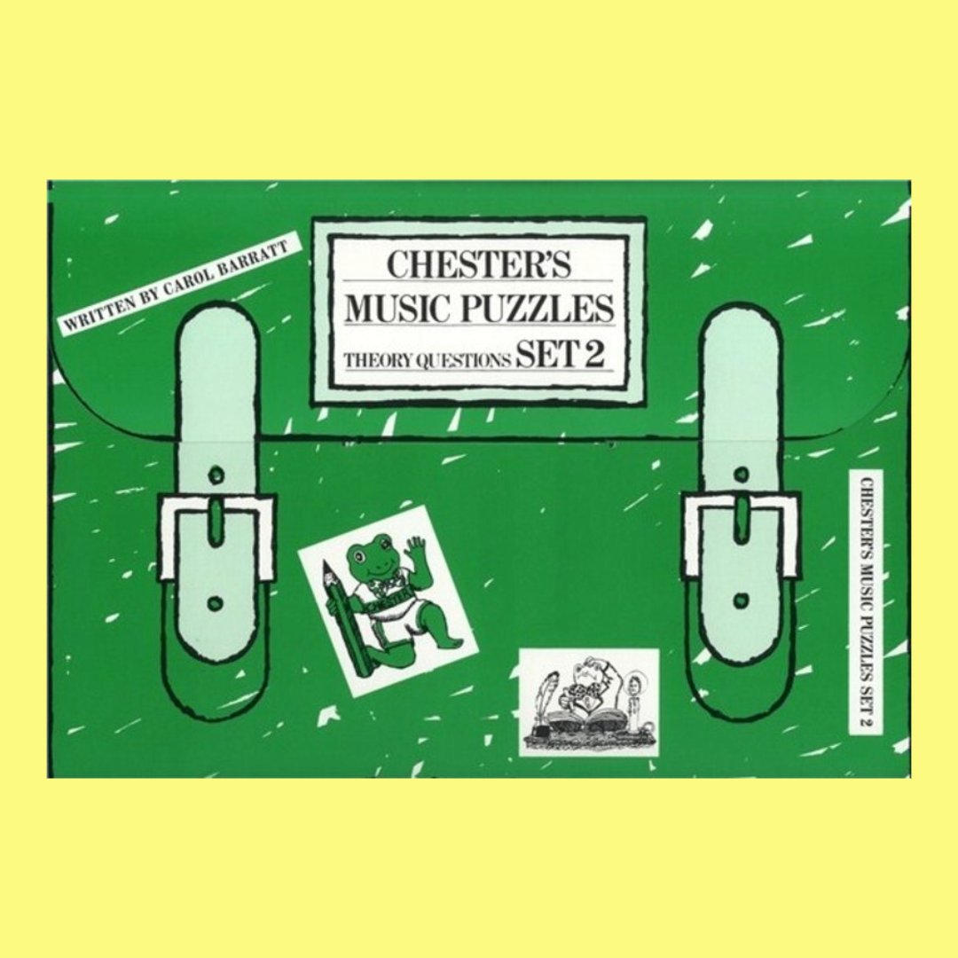 Chesters Music Puzzles - Set 2 Book