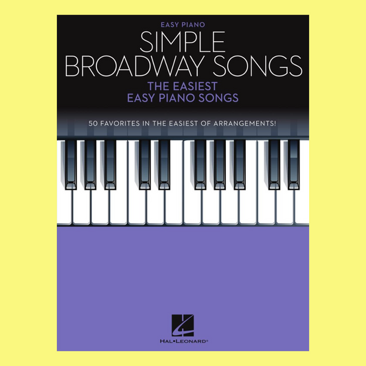 Simple Broadway Songs - Easy Piano Book