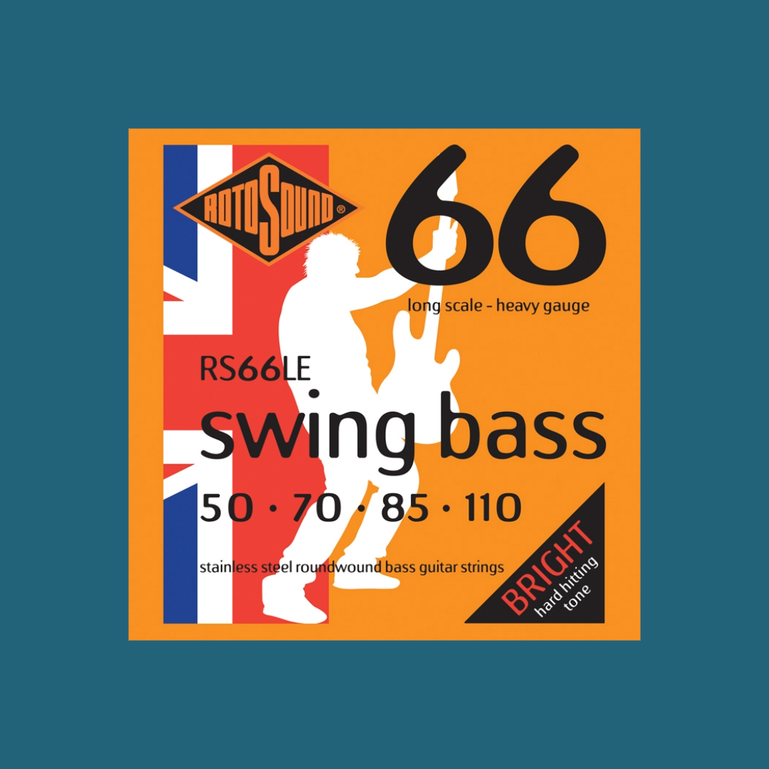 Dây đàn guitar bass Rotosound RS66LC Swing Bass 66 Stainless Steel Rou Dây đàn guitar bass Rotosound RS66LC Swing Bass 66 Stainless Steel Rou