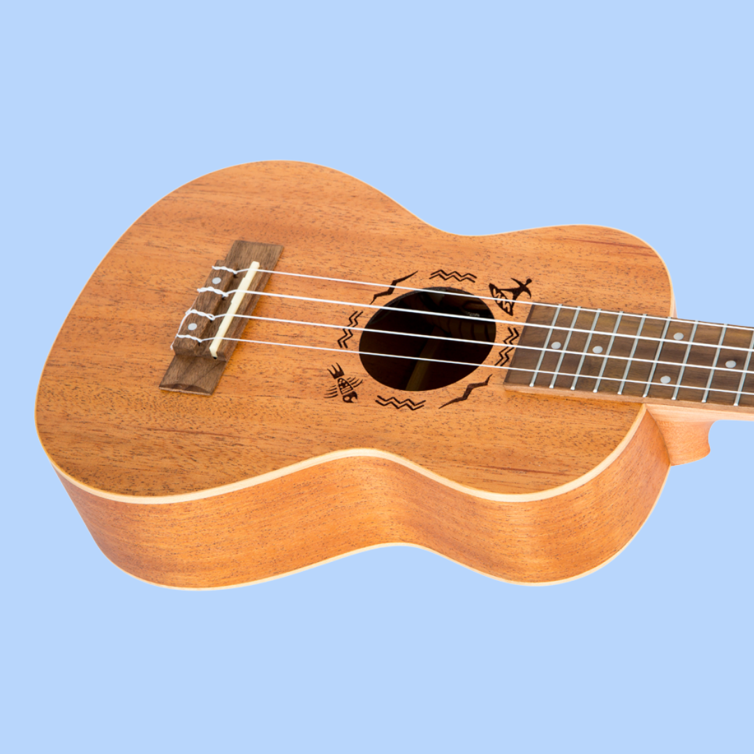 Flight DUC523 Concert Electro Mahogany Ukulele with Padded Gig Bag