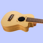 Flight DUC328 CEQ Spruce and Zebrawood Electro Acoustic Concert Ukulele