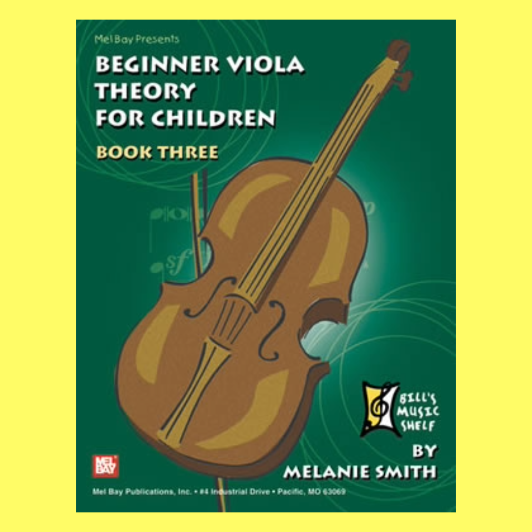 Beginner Viola Theory For Children Book 3