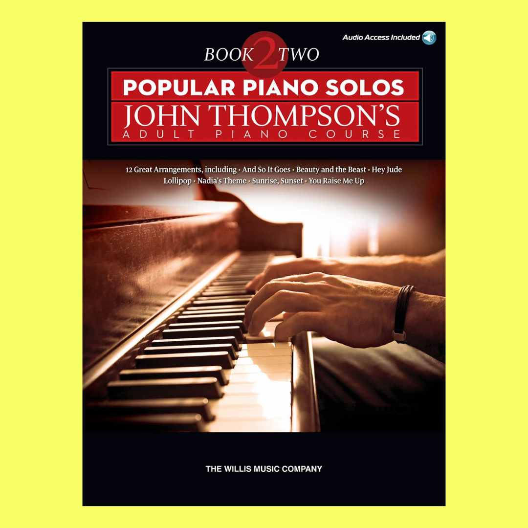 John Thompson's Popular Piano Solos for Adults - Book 2 (Book/Ola)