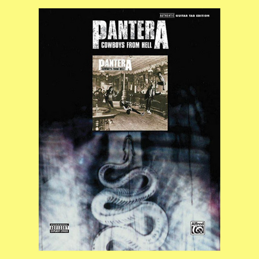 Pantera - Cowboys From Hell Guitar Tab Book