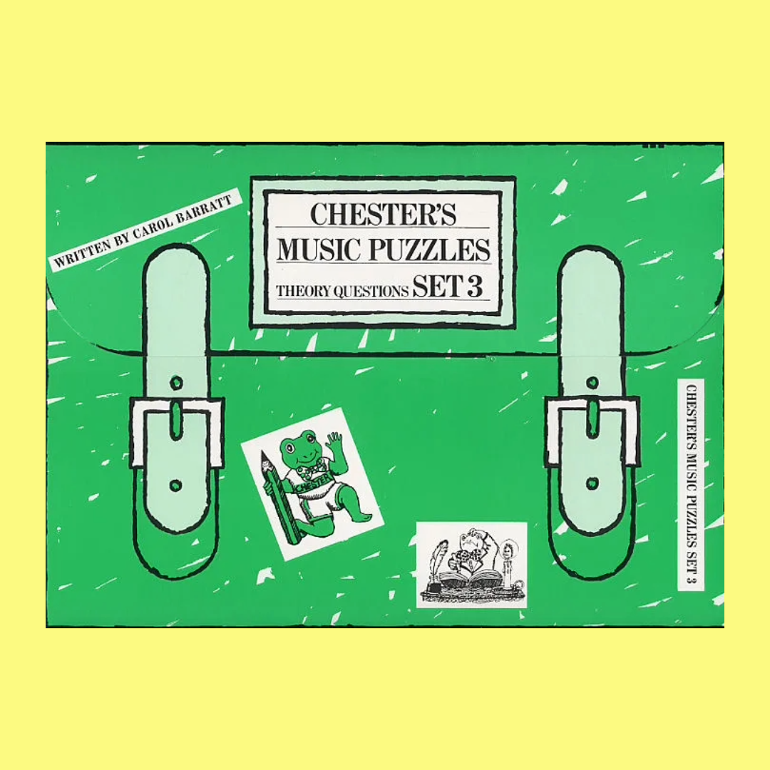 Chesters Music Puzzles - Set 3 Book