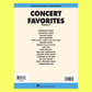 Essential Elements Concert Favorites - Eb Alto Saxophone Volume 2 Book