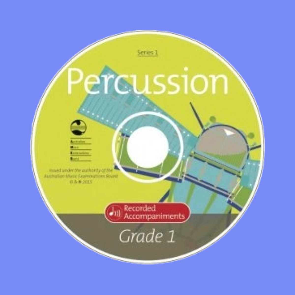 AMEB Percussion Series 1 - Grade 1 Recorded Accompaniment Cd