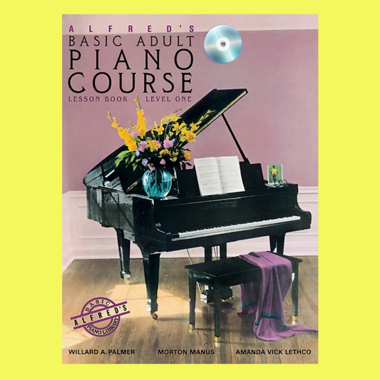 Alfred's Basic Adult Piano Course - Lesson Book 1 (Book and Cd)