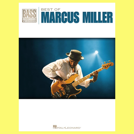 Best Of Marcus Miller Bass Book