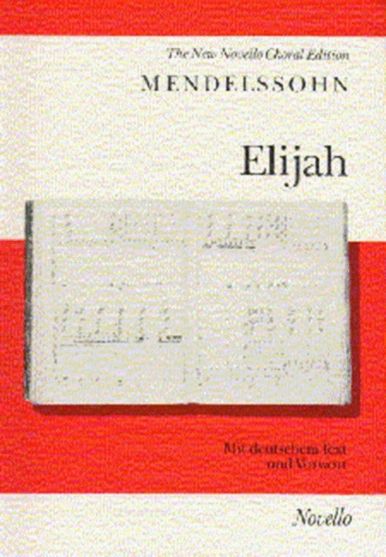 Mendelssohn - Elijah Vocal Score