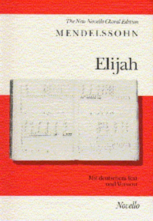 Mendelssohn - Elijah Vocal Score