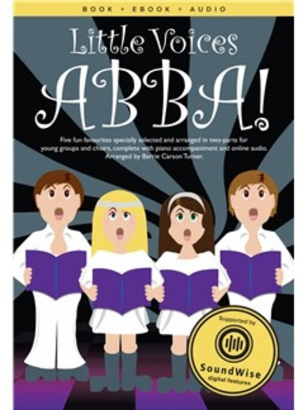 Little Voices Abba 2 Part/Piano Bk/Ola