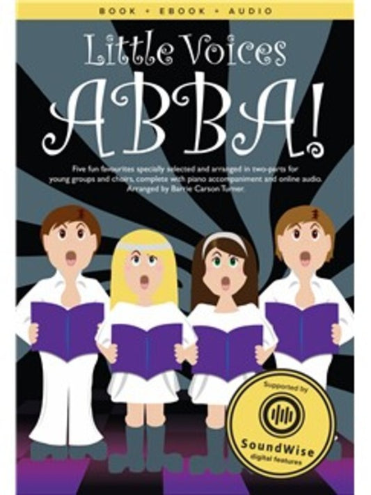 Little Voices Abba 2 Part/Piano Bk/Ola
