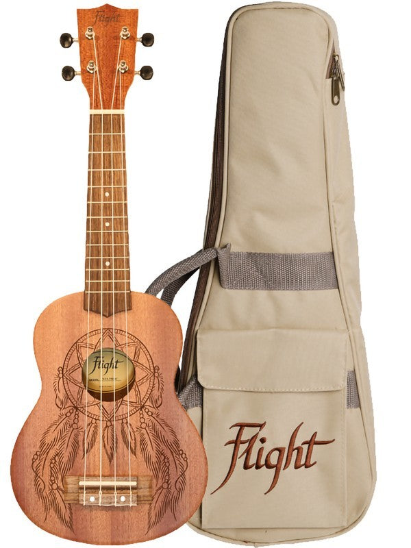 FLIGHT NUS350DC DREAMCATCHER SOPRANO UKE W/BAG