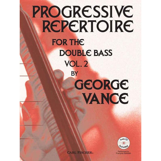 Progressive Repertoire For Double Bass Bk 2 Bk/Ola