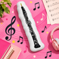 Sundry & Sound Co - 3D Oboe Shaped Cushion 40cm - Preorder/Coming Soon/Limited Stock