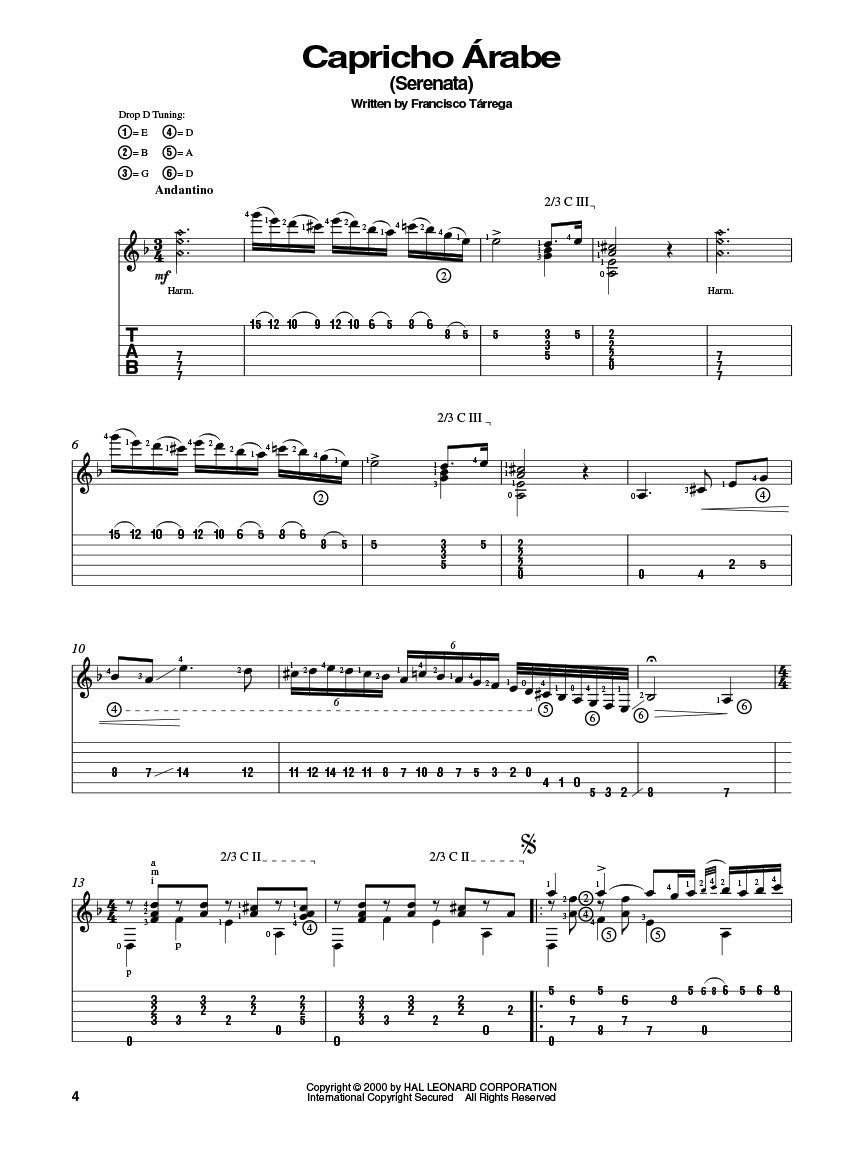 The Francisco Tarrega Collection - Guitar Tab Book/Ola & Folk