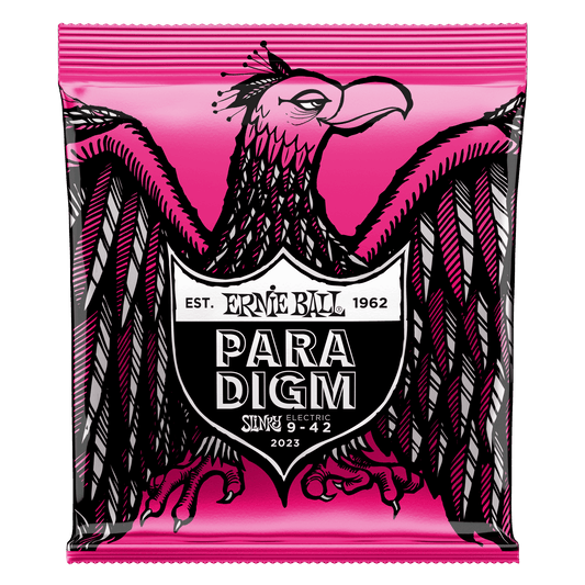 Ernie Ball Super Slinky Paradigm Electric Guitar Strings Set - 9-42