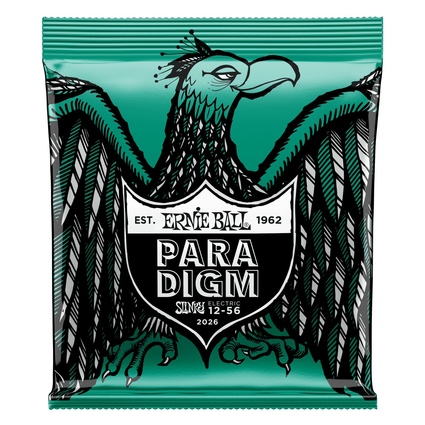 Ernie Ball Not Even Slinky Paradigm Electric Guitar Strings Set - 12-56