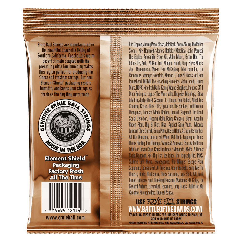 Ernie Ball Earthwood Medium Phosphor Bronze Acoustic Guitar String Set - 13-56