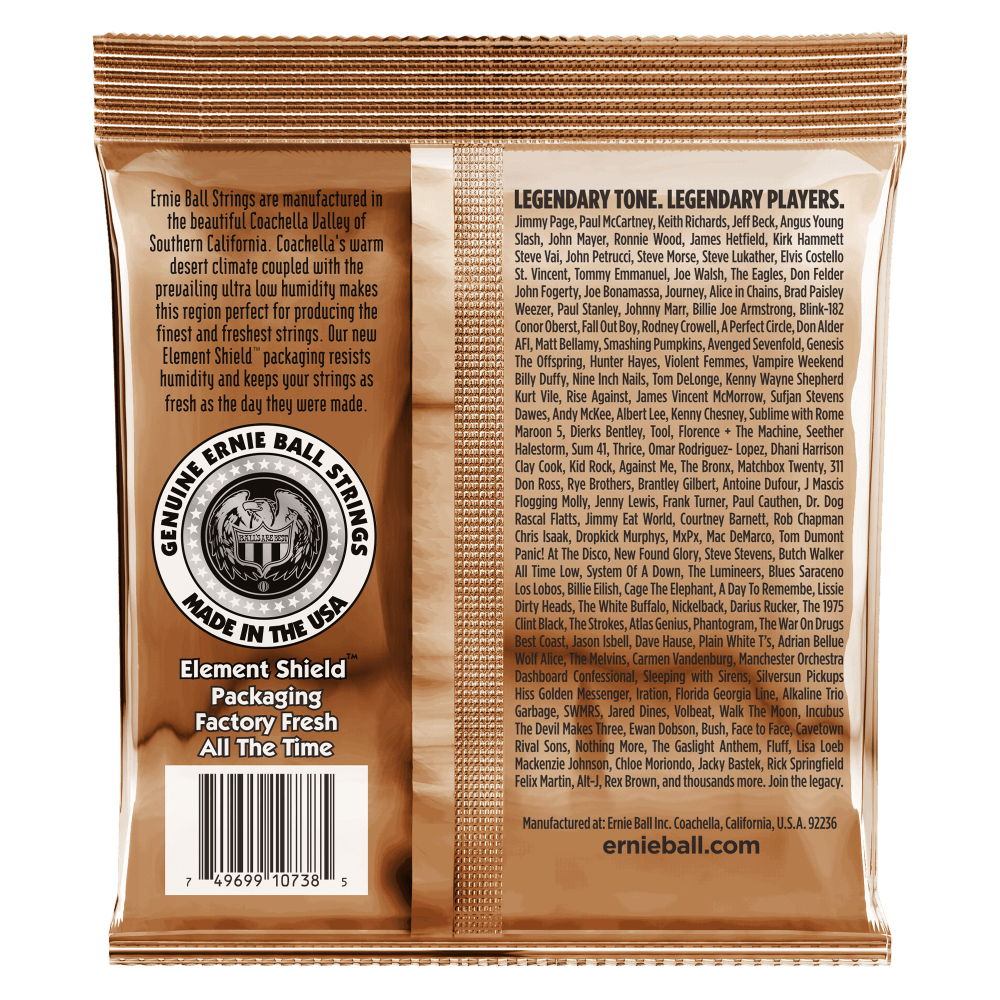 Ernie Ball Earthwood Custom 12-String Light Phosphor Bronze Acoustic Guitar Strings Set- 10-48