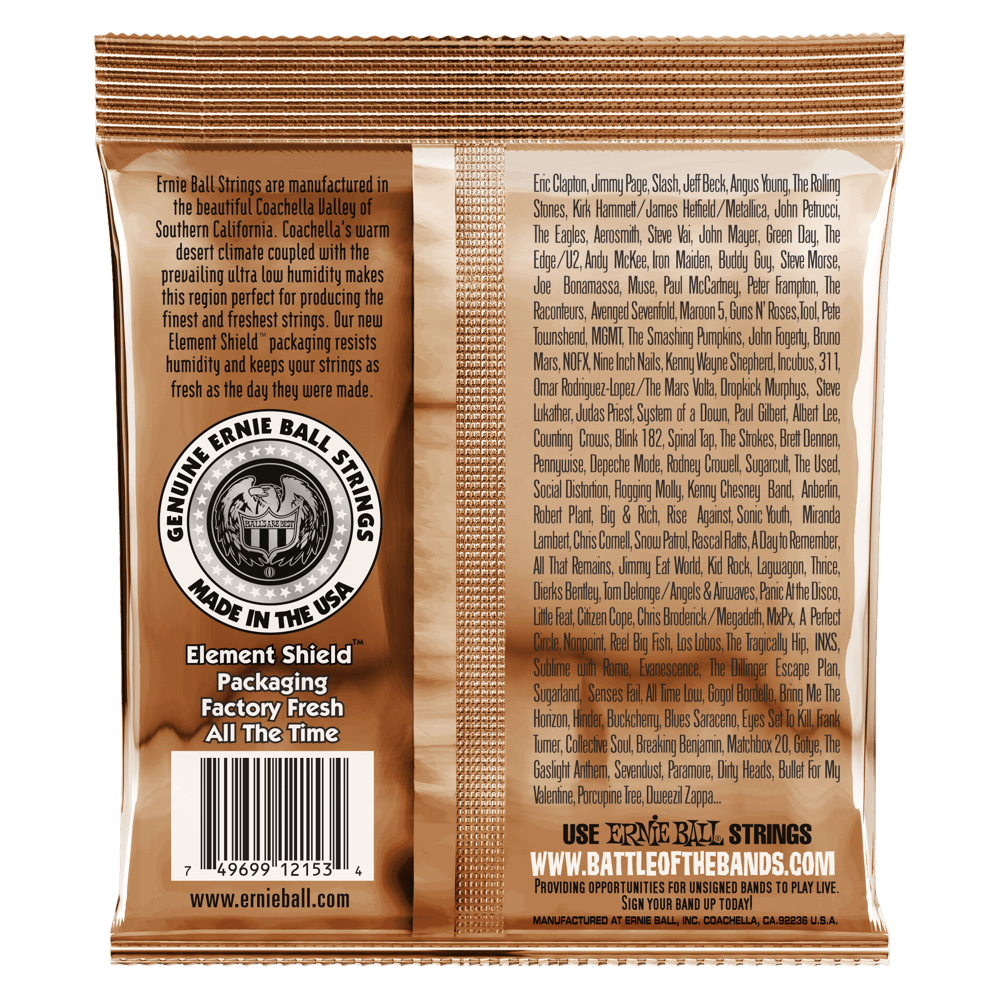 Ernie Ball Earthwood 12-String Light Phosphor Bronze Acoustic Guitar Strings Set - 9-46